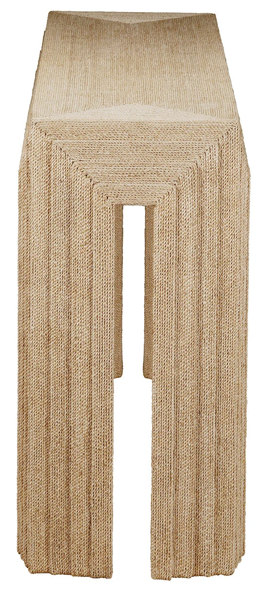 Maitland Smith Abaca Console Table (SH08-012021) - Image 4