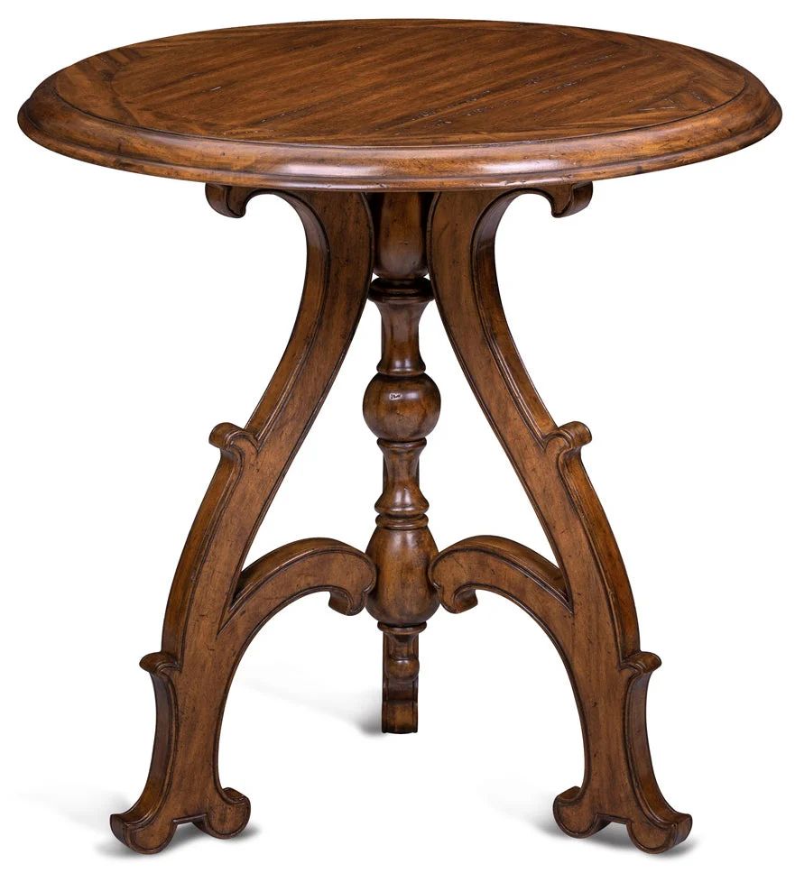 Maitland Smith Shepard Pedestal Table (SH07-061404) - Image 3