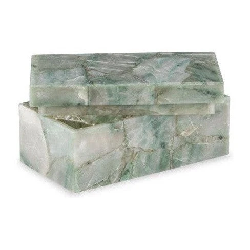 Maitland Smith Small Green Aventurine Box - Image 3
