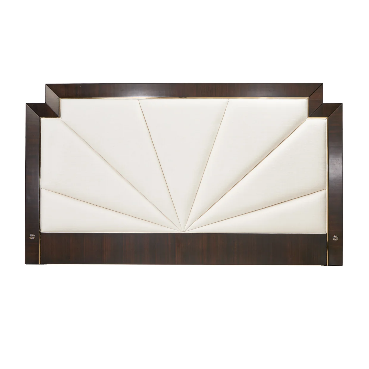 Michael Amini Belmont Place Upholstered Bed - Espresso - Image 4