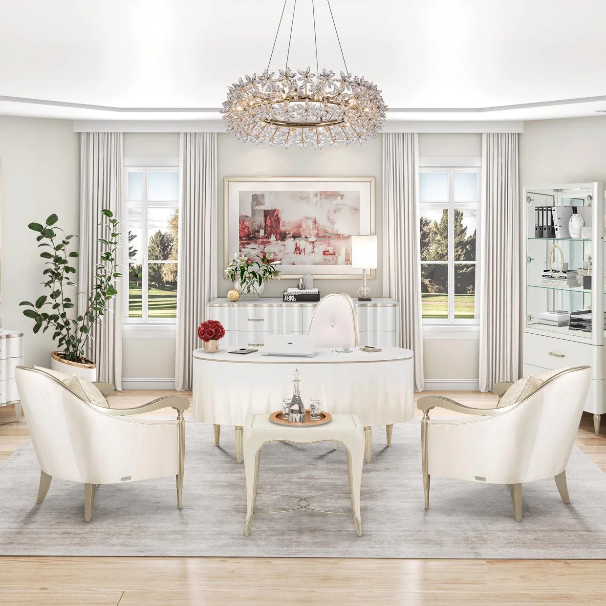 Michael Amini London Place End Table - Image 2