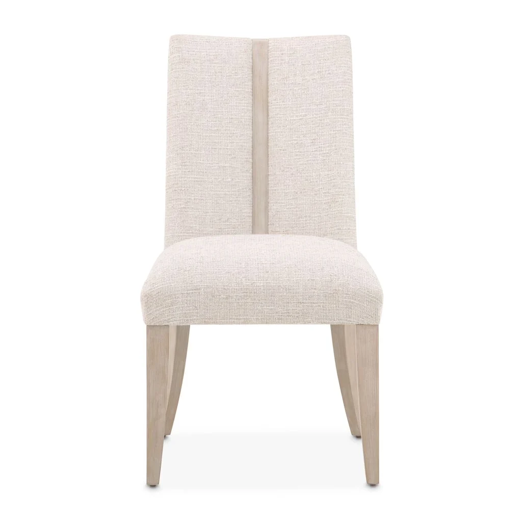 Michael Amini Lotus Bay Dining Side Chair - Sand - Set of 2 - Image 10