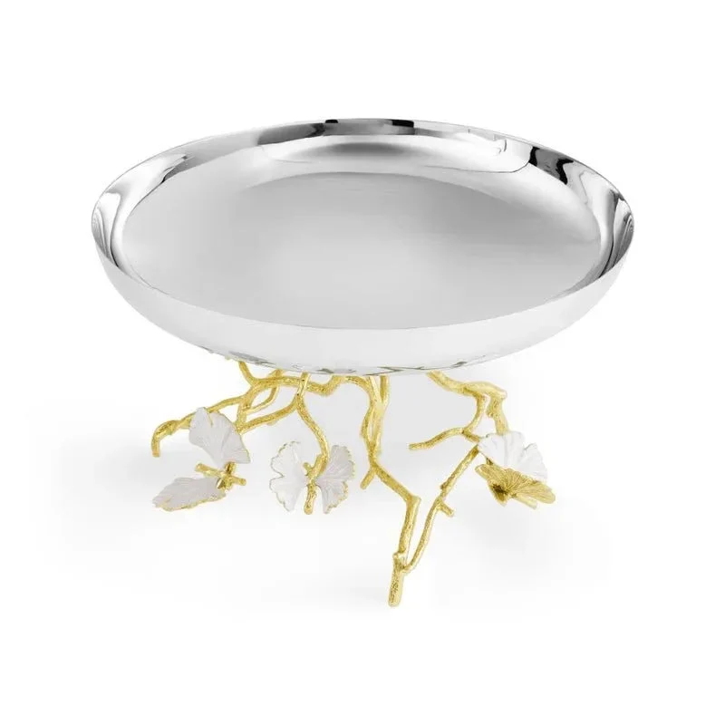 Michael Aram Butterfly Gingko Gold Fruit Bowl - Image 2