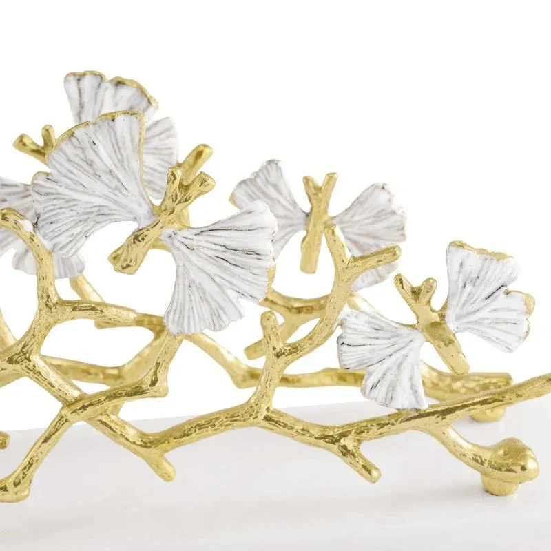 Michael Aram Butterfly Gingko Gold Vertical Napkin Holder - Image 2
