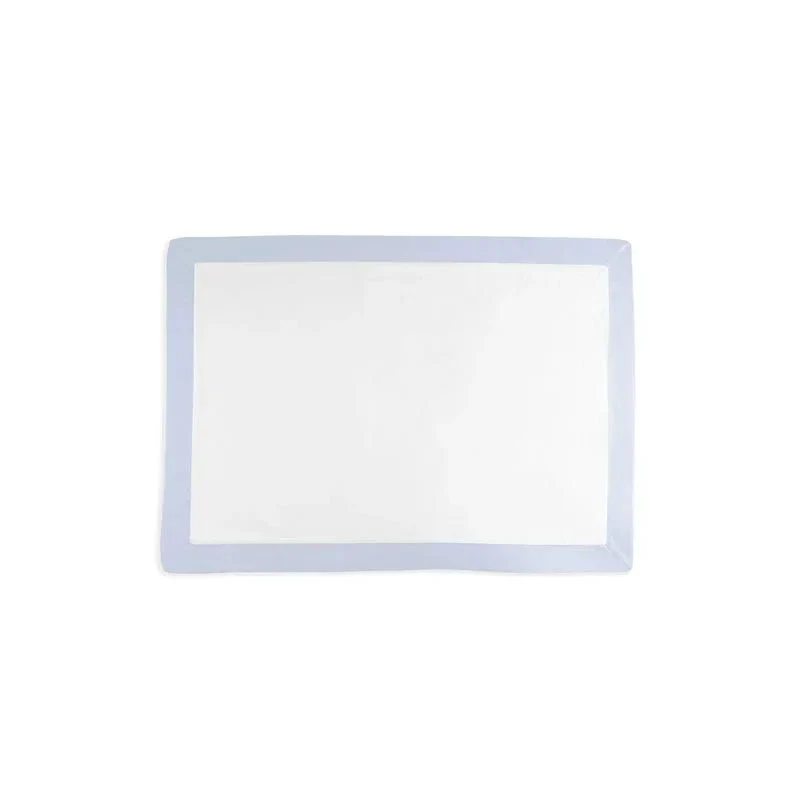Michael Aram Queen Pillowcase Set - Sky and White - Image 5