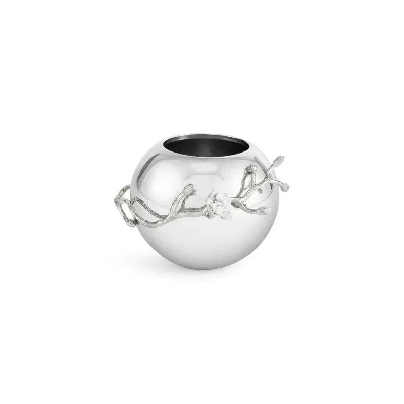 Michael Aram Silver Orchid Rose Bowl - Image 5