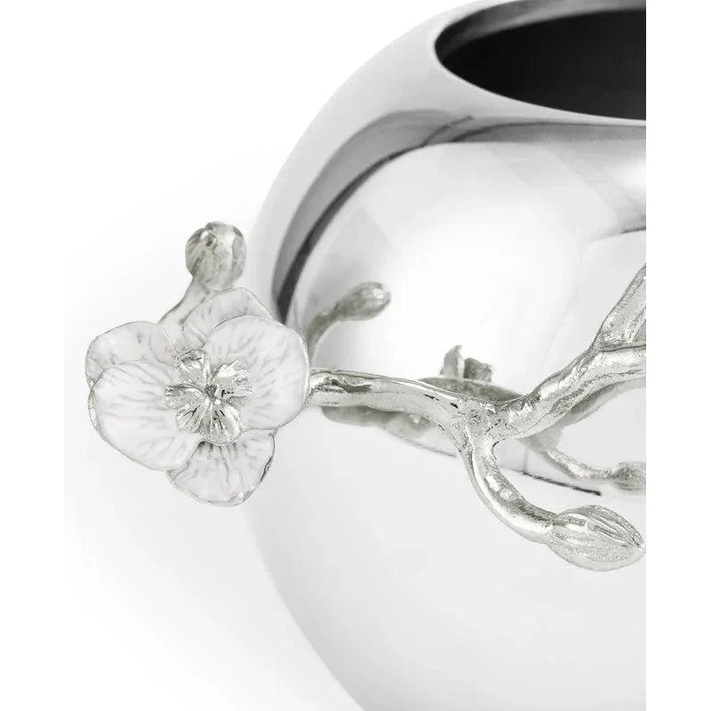 Michael Aram Silver Orchid Rose Bowl - Image 7