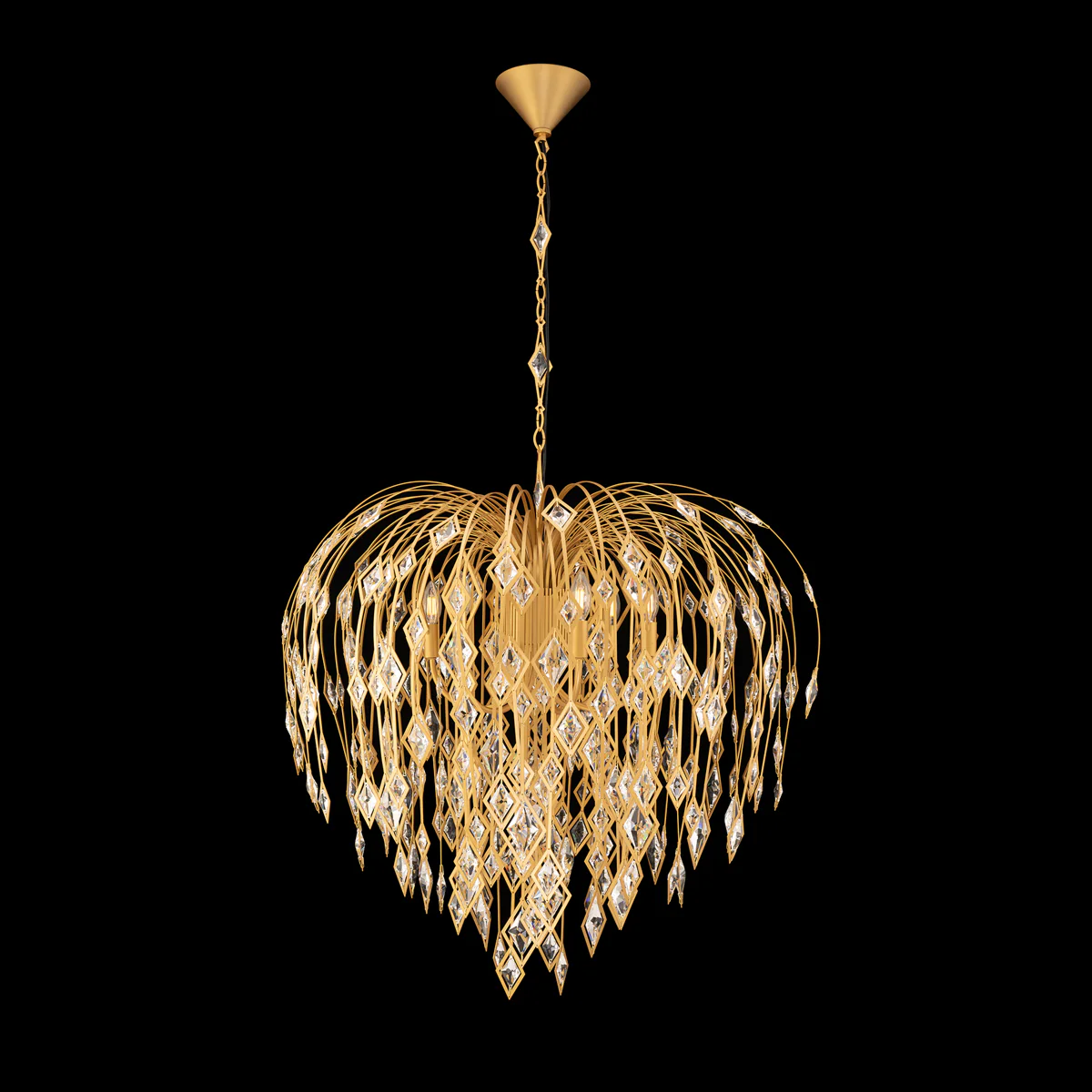 Schonbek Laureline 6-Light Chandelier - Image 3
