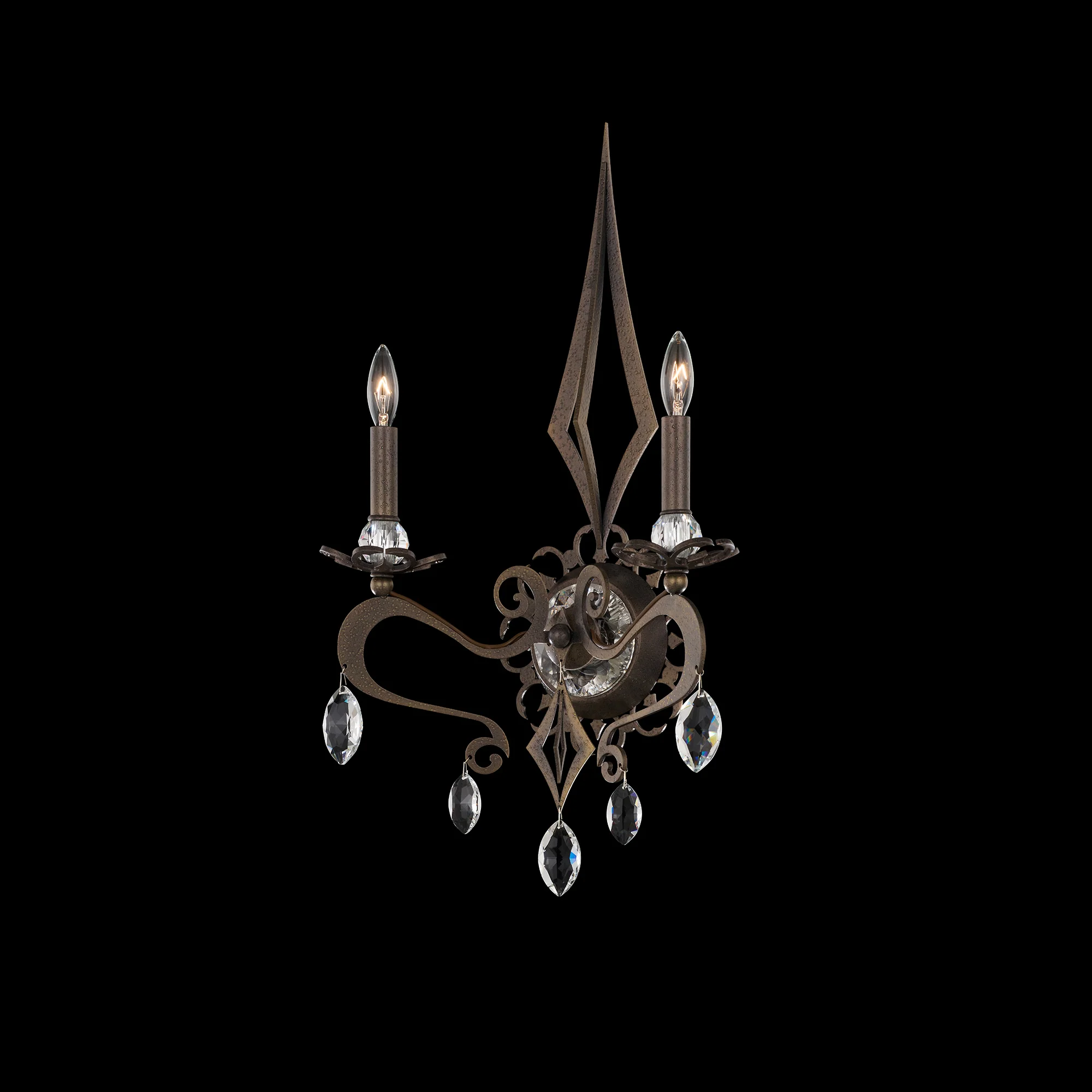 Schonbek Persephone 2-Light Wall Sconce - Image 2