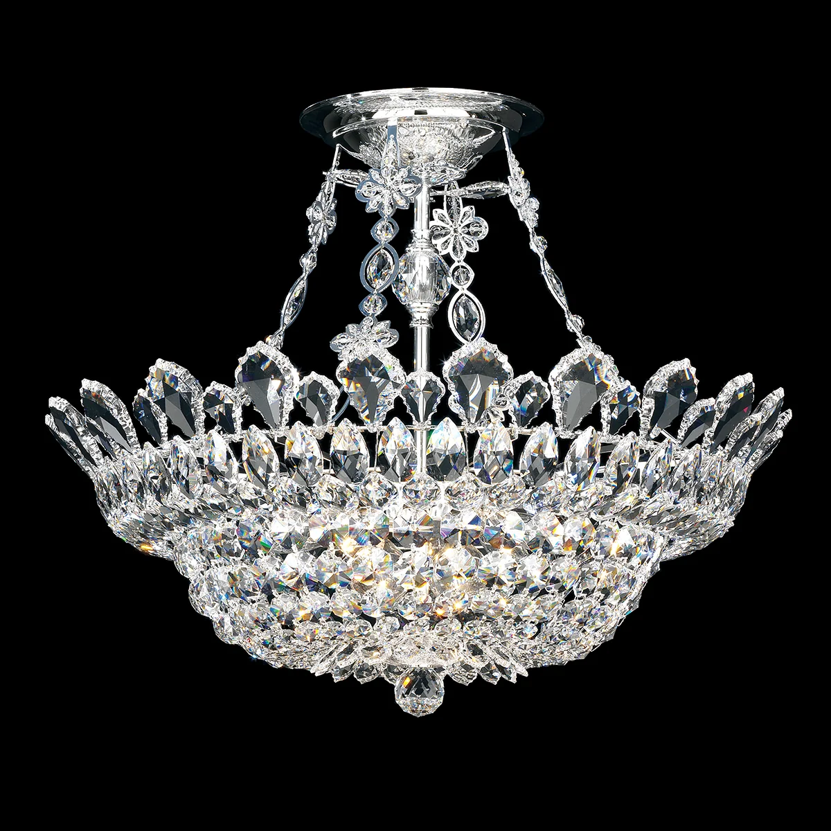 Schonbek Trilliane 5797 Semi-Flush Mount