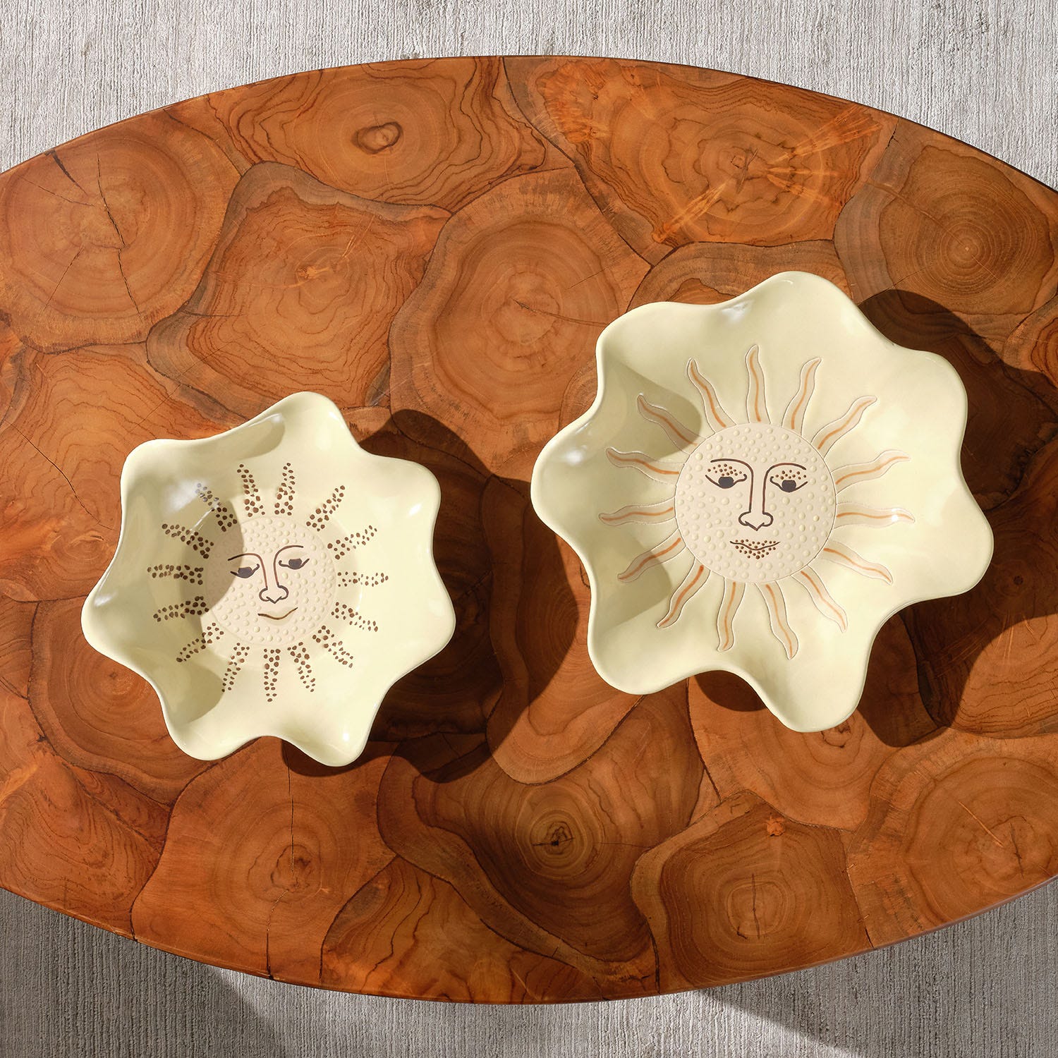 Solene Ceramic Bowl - Set of 2 - Image 3