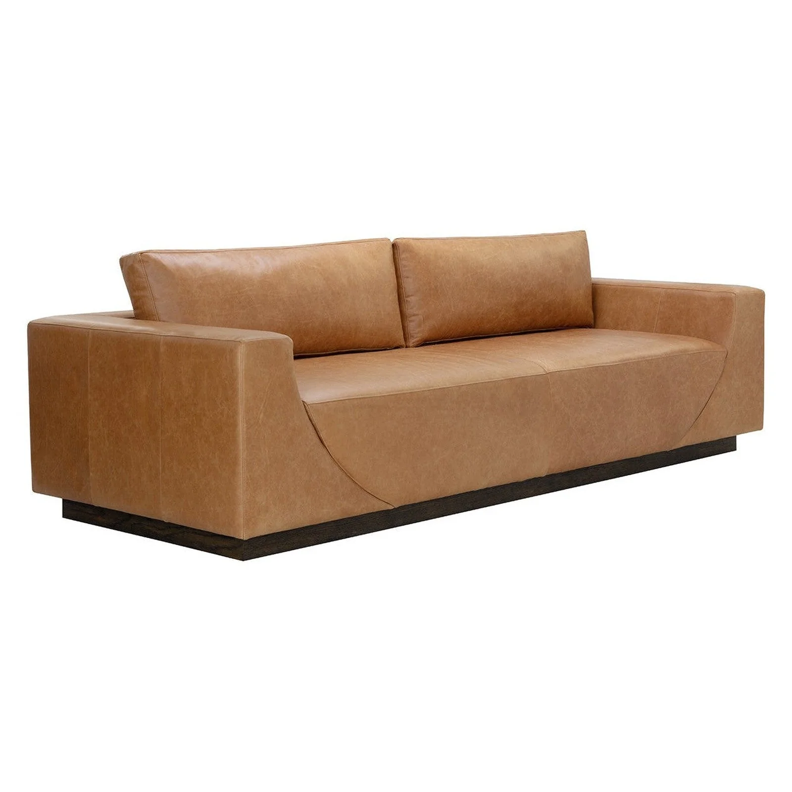 Sunpan Dark Brown Anakin Sofa