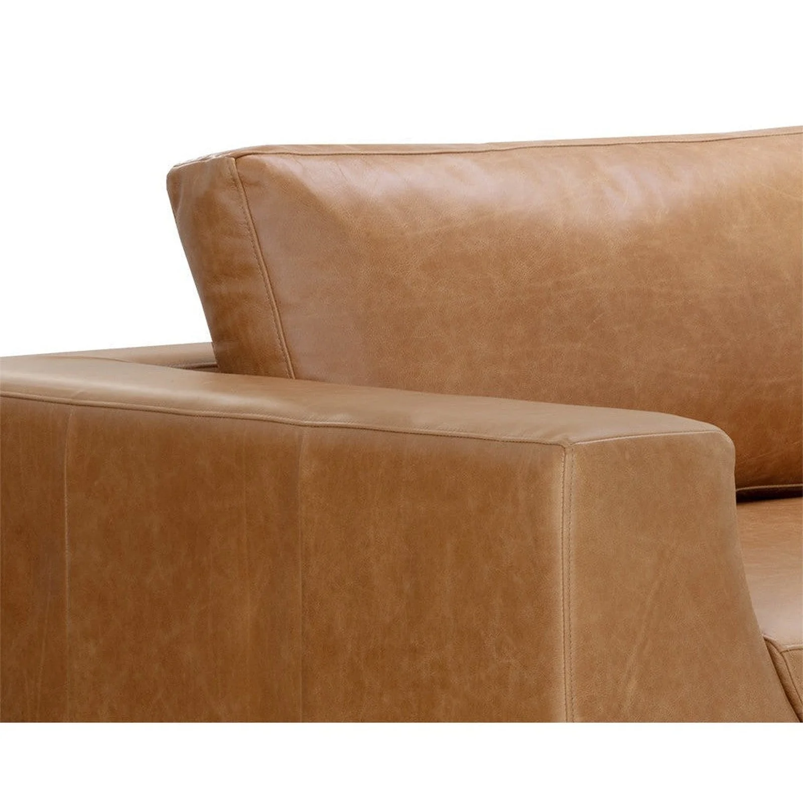 Sunpan Dark Brown Anakin Sofa - Image 4