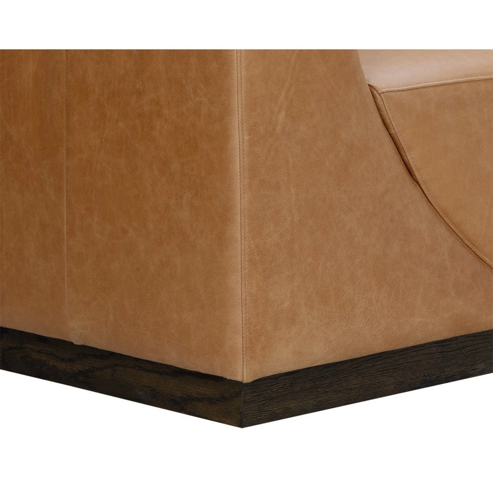Sunpan Dark Brown Anakin Sofa - Image 6