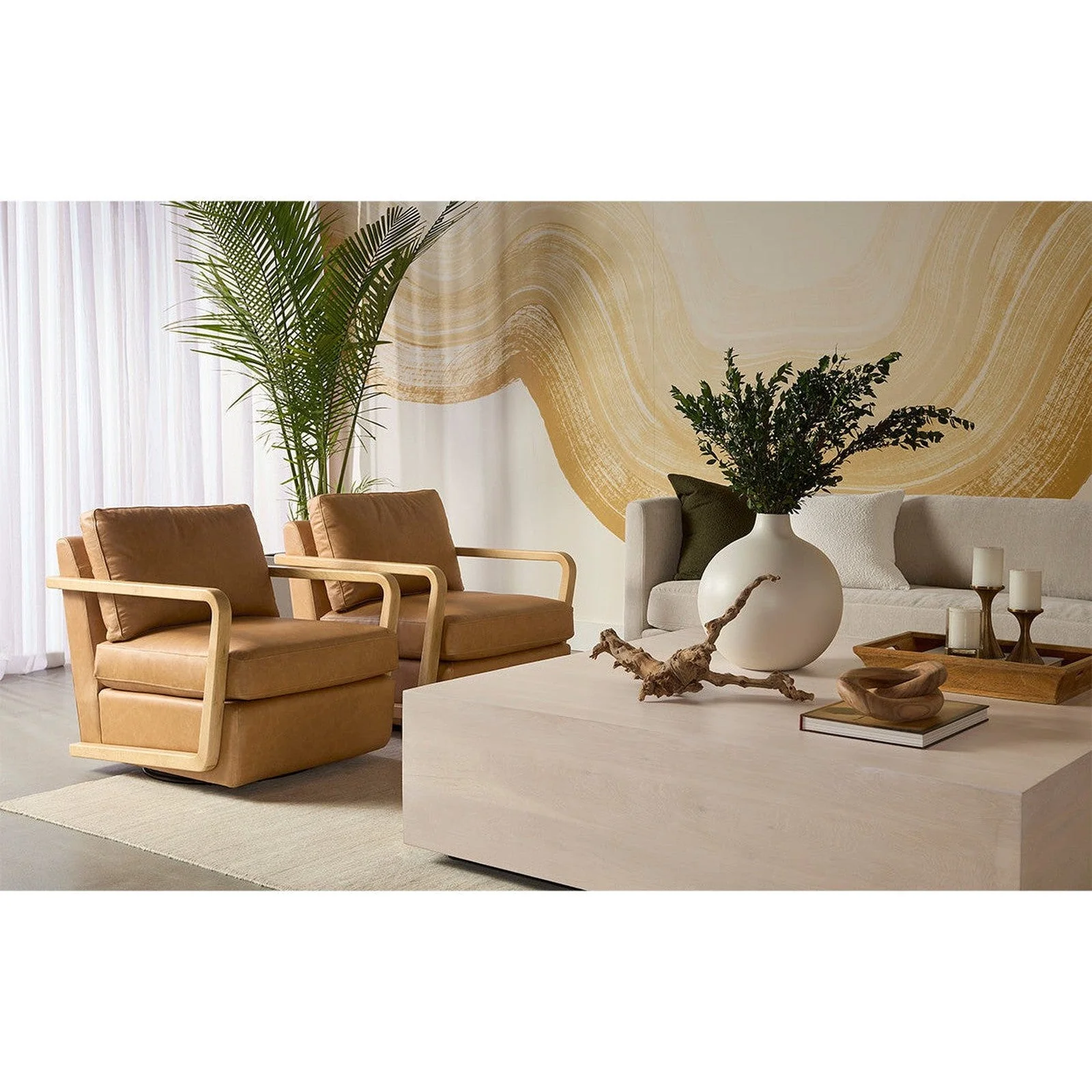 Sunpan Frezco Square Coffee Table Clearance - Image 3