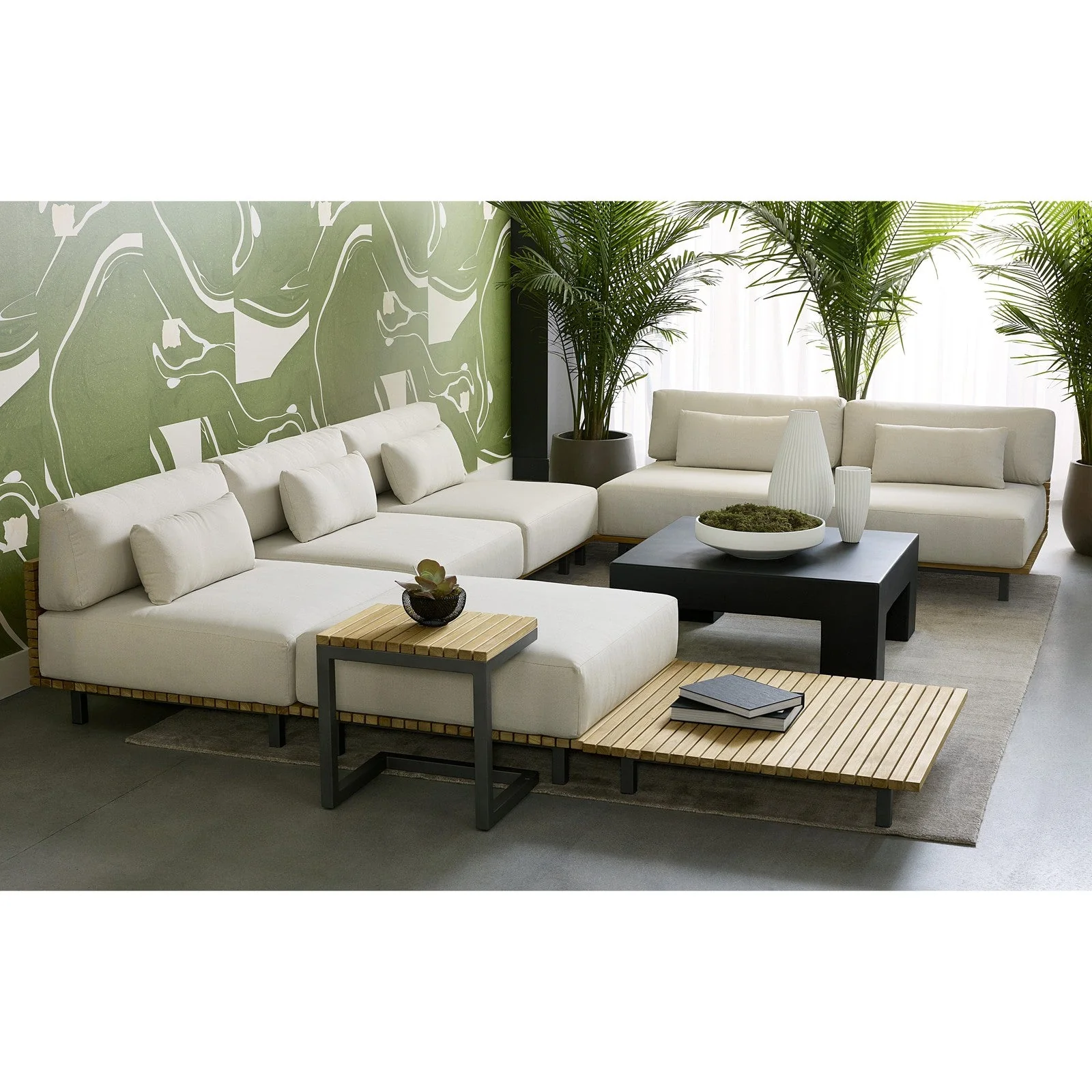 Sunpan Geneve Modular Armless Chair Clearance - Image 2