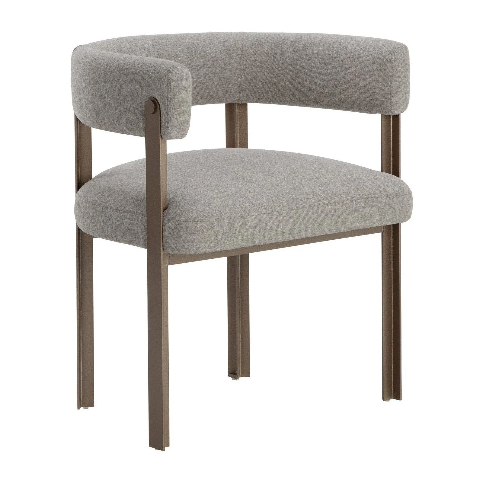 Sunpan Mae Dining Armchair - Ernst Sandstone Clearance