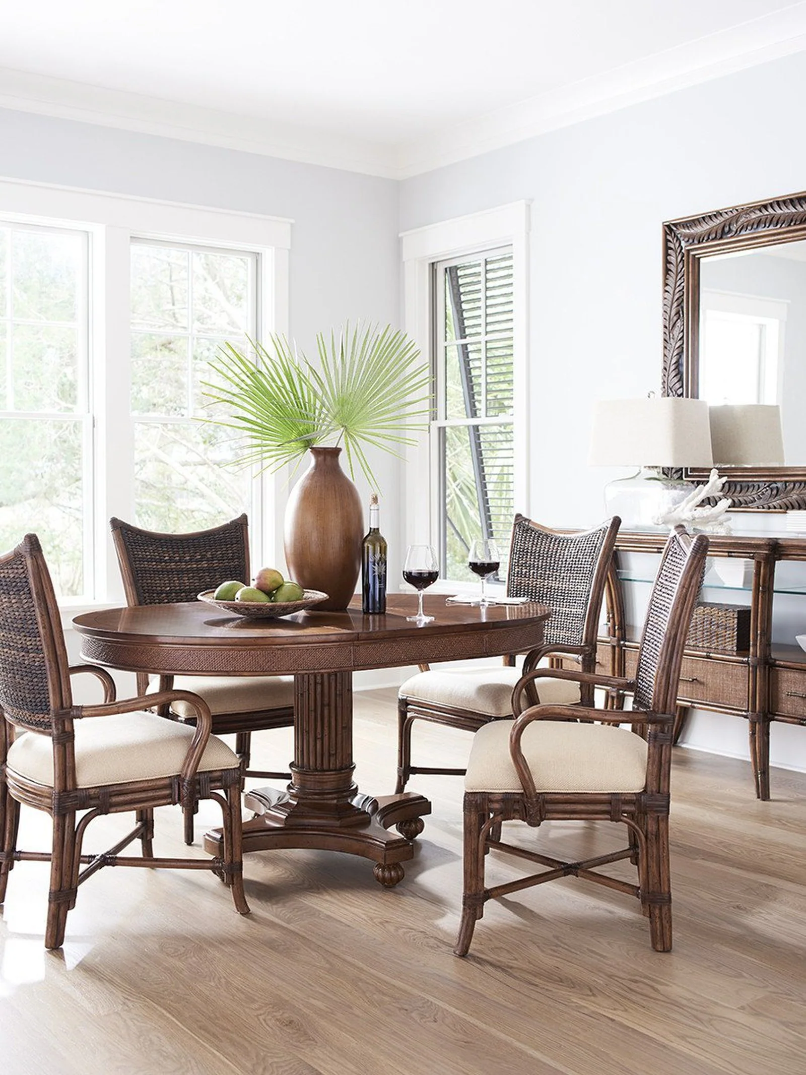 Tommy Bahama Home Island Estate Mangrove Arm Chair As Shown - Image 2