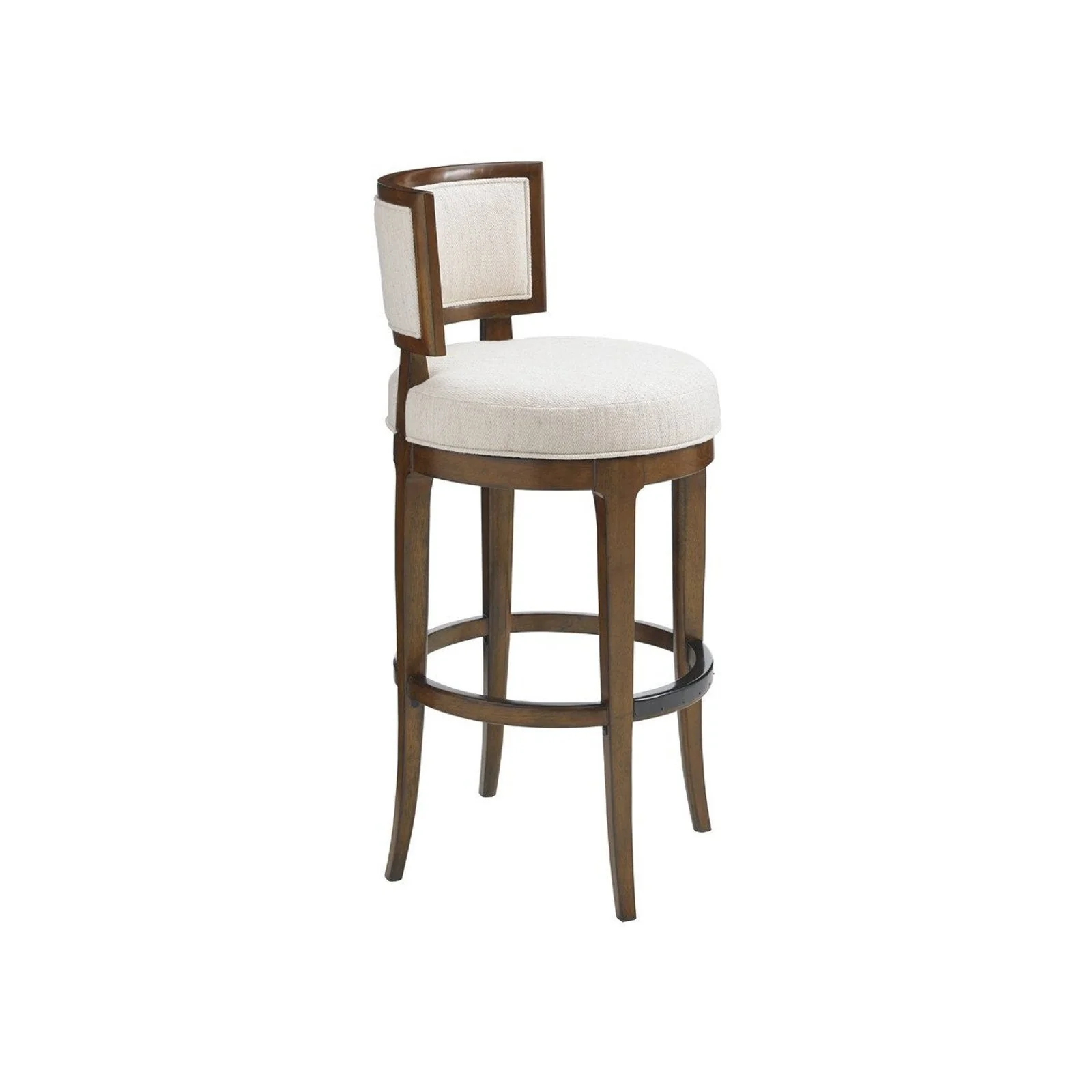 Tommy Bahama Home Island Fusion Macau Swivel Bar Stool Customizable