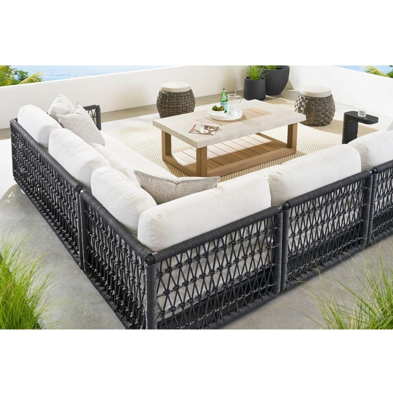 Vanguard Cedargrove Outdoor Corner Chair - Image 2