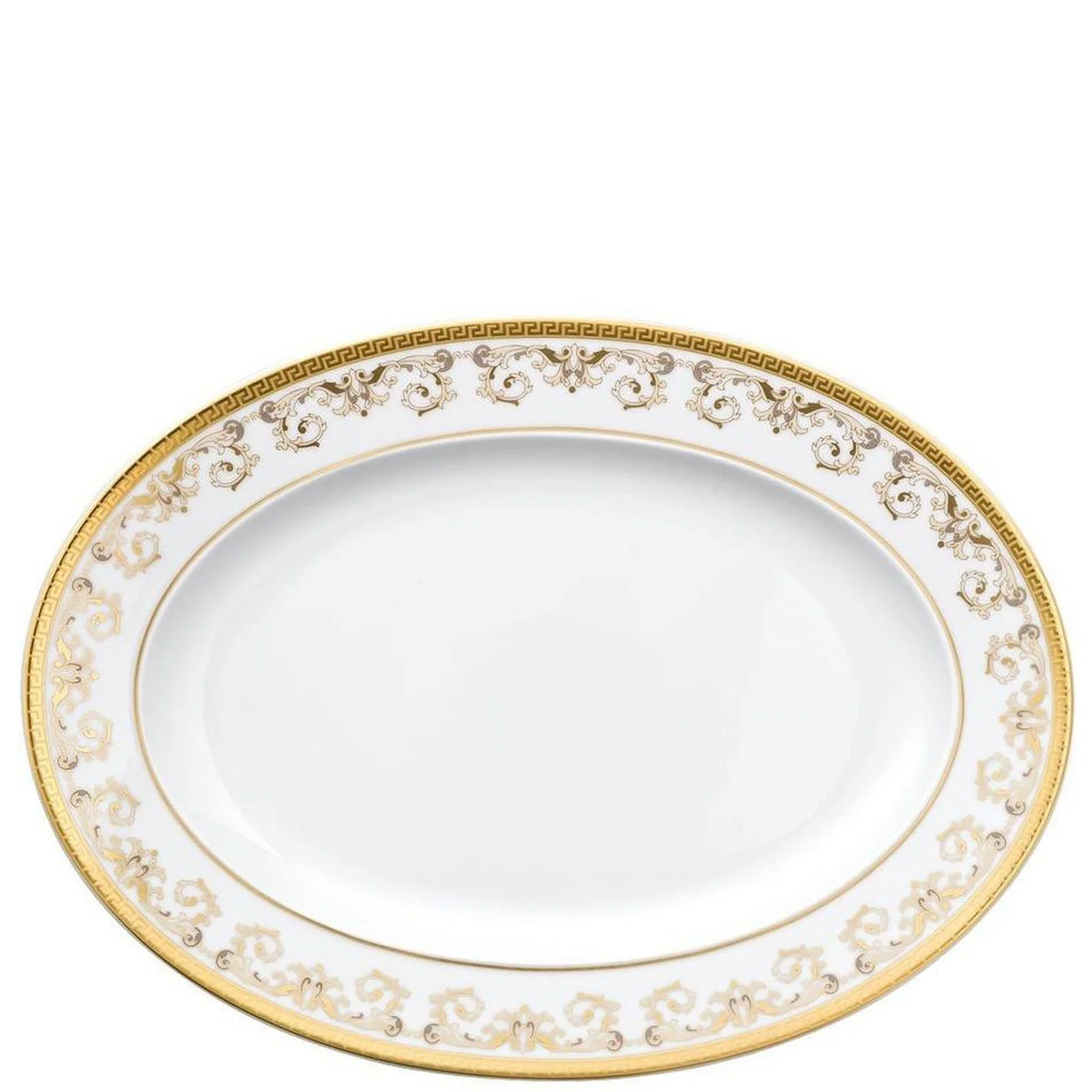 Versace Medusa Gala Gold Platter - 13.5 inch