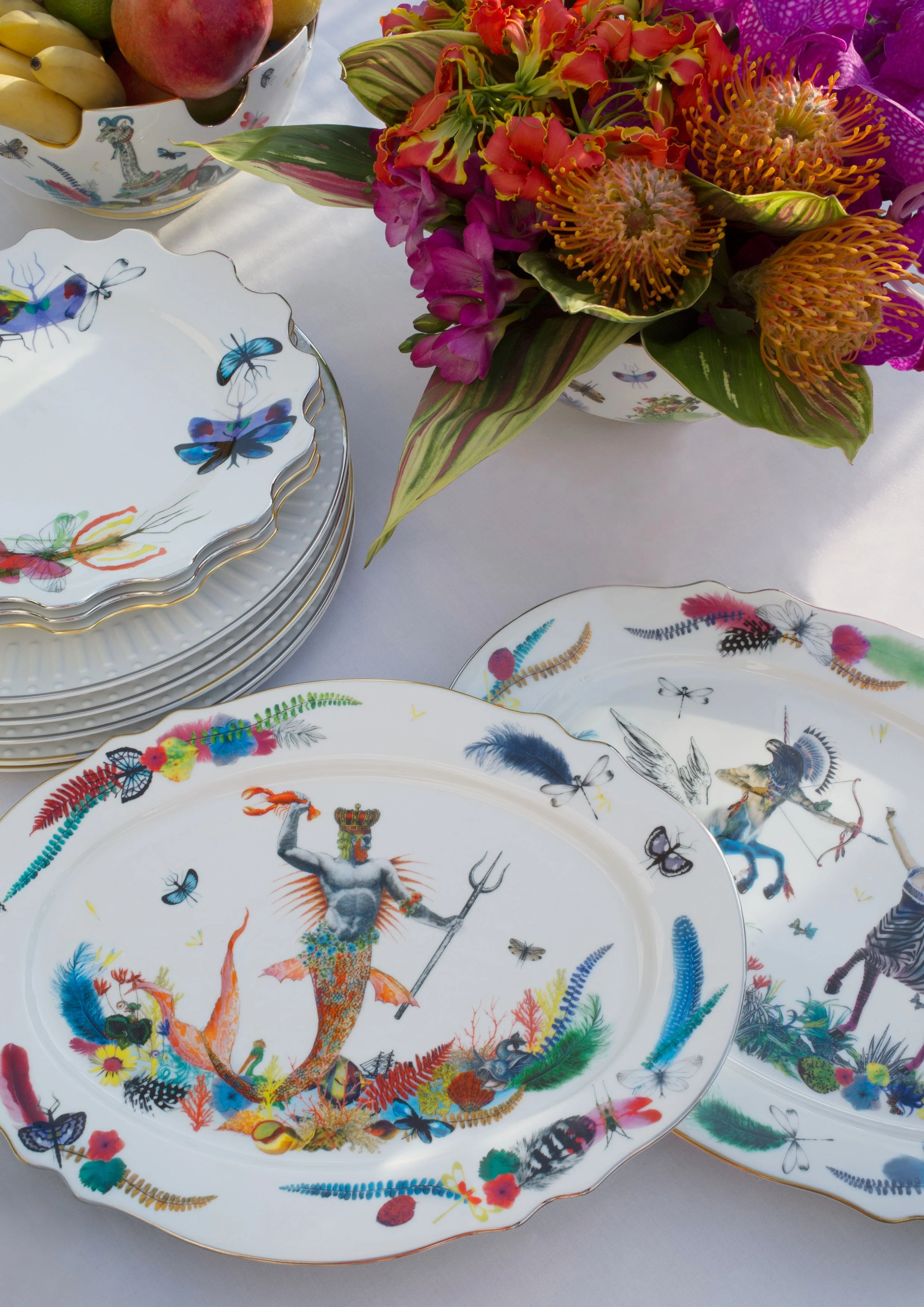 Vista Alegre Christian Lacroix - Caribe Tea Cup And Saucer By Christian Lacroix - Image 3