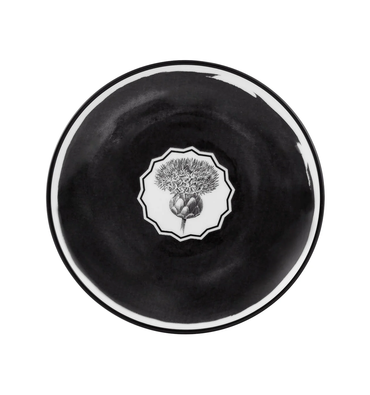 Vista Alegre Christian Lacroix - Herbariae Butter Dish By Christian Lacroix